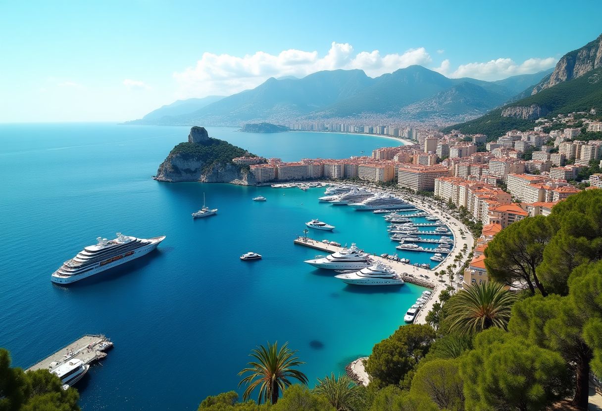Monaco — superyacht côte d'azur